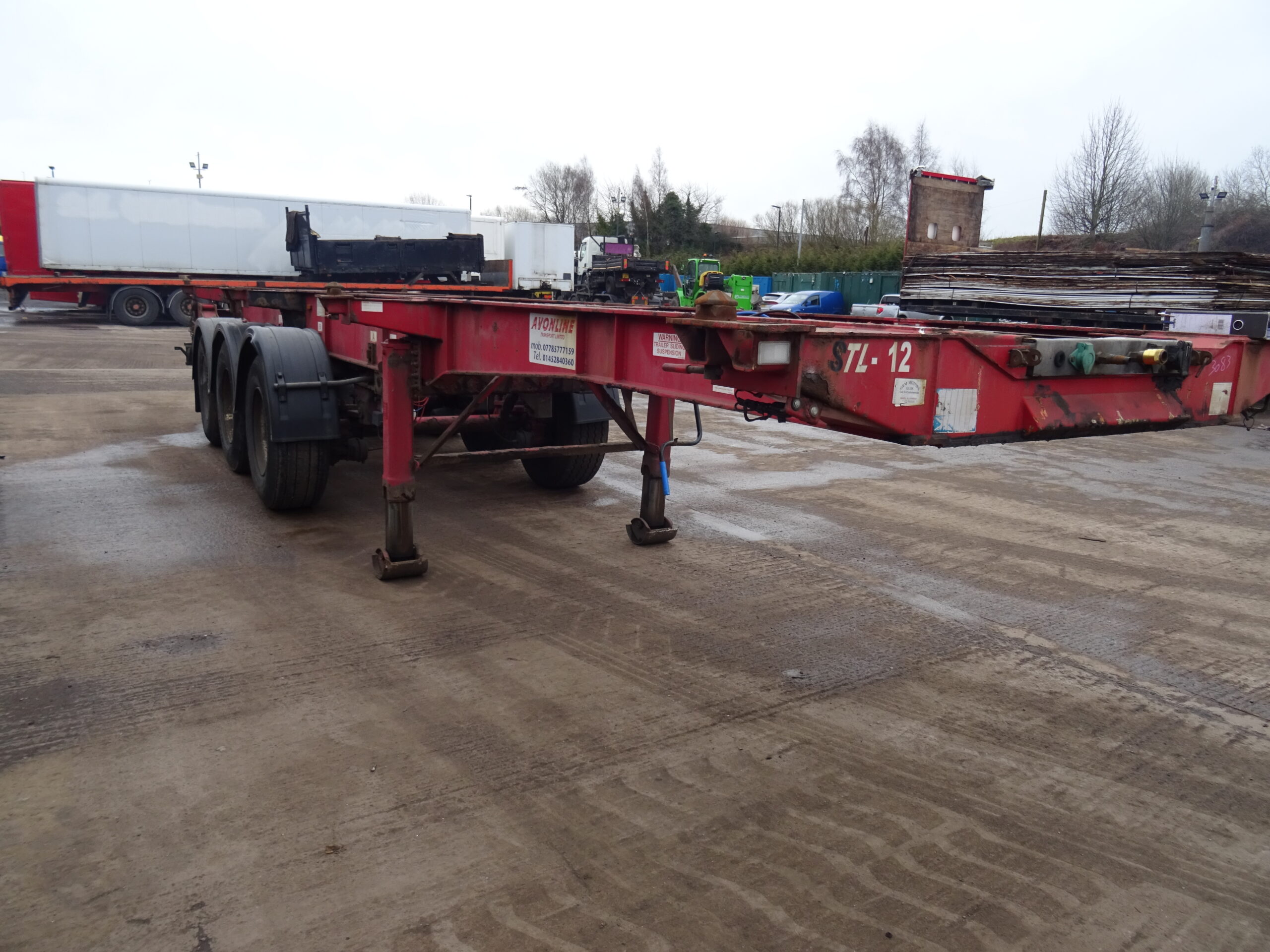 Used Montracon Sliding Skelly Trailers