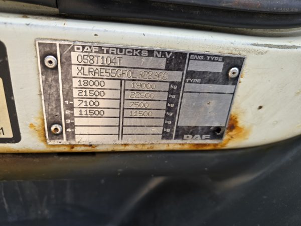 DAF 55-220LF FLATBED - Image 6