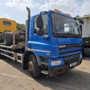 DAF CF75-310 6X2 FLATBED TRUCK