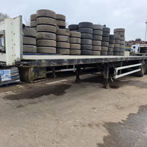 DON BUR FLATBED TRAILER BPW DRUM BRAKES