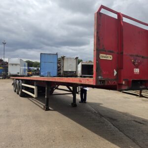 DENNISON TRI AXLE FLATBED TRAILER