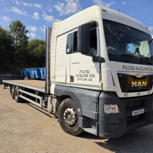 MAN TGX 26-480 6X2 FLATBED TRUCK