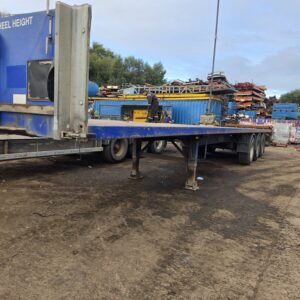 SDC TRI AXLE FLATBED TRAILER BPW