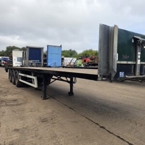 MONTRACON TRI AXLE FLATBED TRAILER BPW